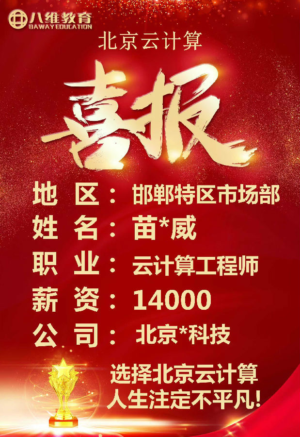 八維學(xué)校北京校區(qū)云計(jì)算20.0課程火爆來襲 